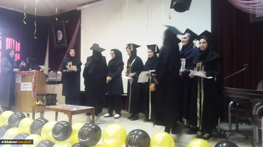 برگزاری جشن فارغ التحصیلی 4