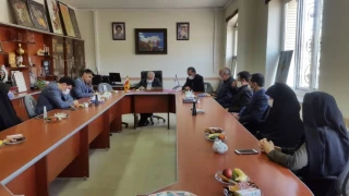 بازدید نماینده محترم مردم شریف خوانسار و گلپایگان از آموزشکده فنی دختران خوانسار