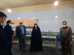 بازدید مدیر کل امور دانشجویان دانشگاه فنی و حرفه ای از خوابگاه ، سلف سرویس آموزشکده فنی دختران خوانسار 4