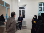 بازدید مدیر کل امور دانشجویان دانشگاه فنی و حرفه ای از خوابگاه ، سلف سرویس آموزشکده فنی دختران خوانسار 2