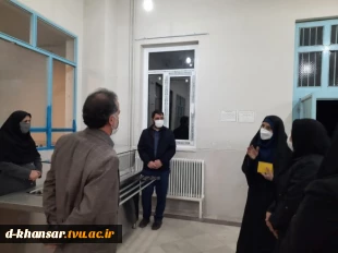 بازدید مدیر کل امور دانشجویان دانشگاه فنی و حرفه ای از خوابگاه ، سلف سرویس آموزشکده فنی دختران خوانسار 2