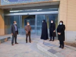 بازدید مدیر کل امور دانشجویان دانشگاه فنی و حرفه ای از خوابگاه ، سلف سرویس آموزشکده فنی دختران خوانسار 3