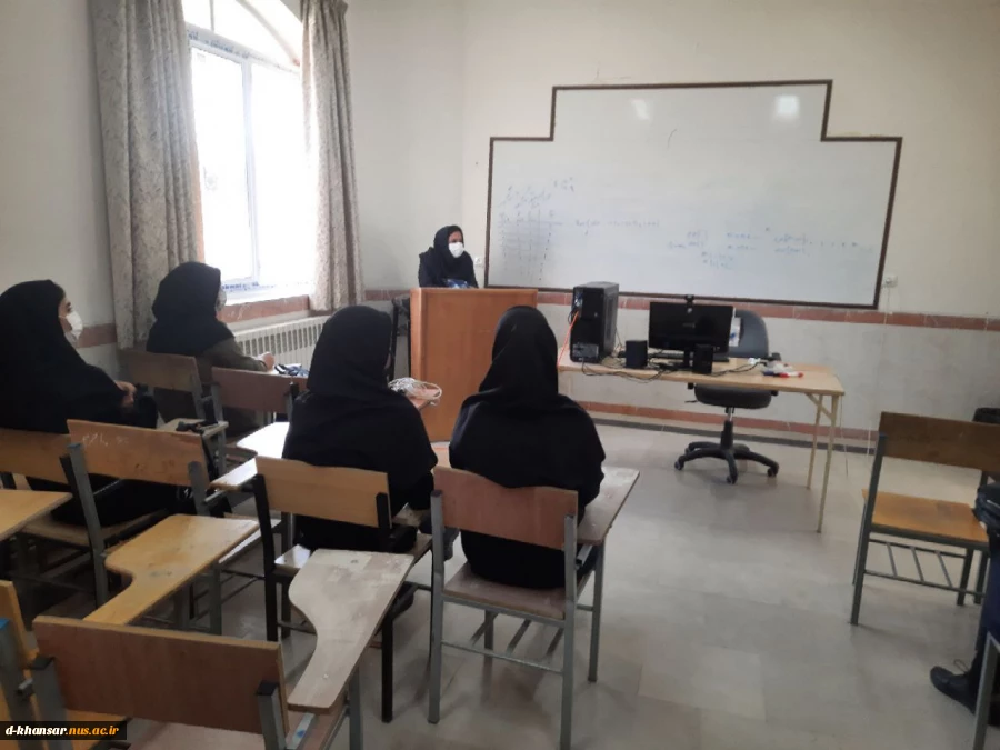 از سرگیری آموزش حضوری در آموزشکده فنی و حرفه ای دختران خوانسار  5