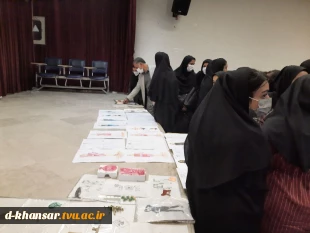 برگزاری جلسه دفاعیه ی دانشجویان کارشناسی طراحی پوشاک با حضور اساتید ودانشجویان8 خرداد ماه 3