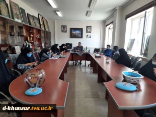 برگزاری جلسه شورای آموزشی جهت برگزاری امتحانات 2
