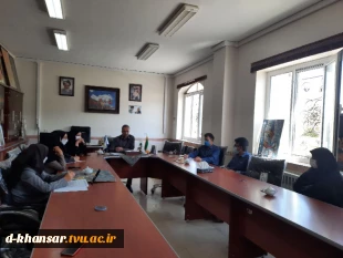 برگزاری جلسه شورای آموزشی جهت برگزاری امتحانات 3