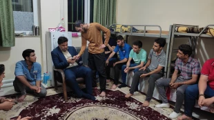 در سفر استانی به قم صورت گرفت؛
ملاقات عمومی رئیس و اعضای هیئت رئیسه دانشگاه با دانشگاهیان دانشگاه فنی و حرفه‌ای استان قم 7