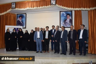 بازدید دکتر عرفان خسرویان رئیس دانشگاه فنی و حرفه ای کشور از بخشهای مختلف اداری و آموزشی مرکز گلپایگان 2