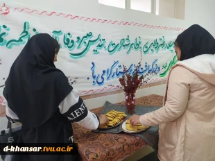 برپایی ایستگاه صلواتی به مناسبت  ولادت حضرت زینب (س) و روز پرستار 2