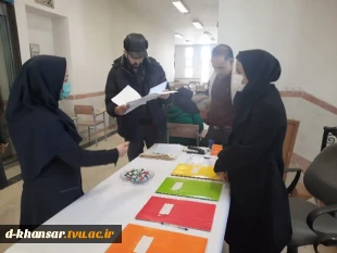 بازدید نماینده نظارت و ارزیابی دانشگاه فنی و حرفه ای استان اصفهان از روند برگزاری امتحانات 4