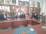 دیدار فرماندار شهرستان خوانسار با رئیس دانشکده فنی دختران خوانسار  2