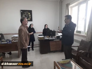 بازدید هیات نظارت و ارزیابی وزارت علوم از آموزشکده فنی و حرفه ای دختران خوانسار 5