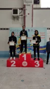 کسب مقام دوم دانشجوی دانشکده فنی و حرفه ای دختران خوانسار در رشته ورزشی شنا 2