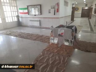 فضا سازی آموزشکده فنی دختران خوانسار به مناسبت هفته دفاع مقدس 3