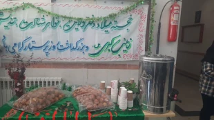 برپایی ایستگاه صلواتی به مناسبت ولادت حضرت زینب (س) 2