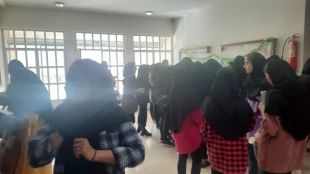 برپایی ایستگاه صلواتی به مناسبت ولادت حضرت زینب (س) 2