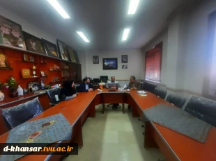 بازدید معاونت اداری و مالی دانشگاه فنی و حرفه ای استان اصفهان از آموزشکده فنی و حرفه ای دختران خوانسار  3