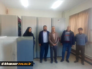 بازدید معاونت اداری و مالی دانشگاه فنی و حرفه ای استان اصفهان از آموزشکده فنی و حرفه ای دختران خوانسار  4