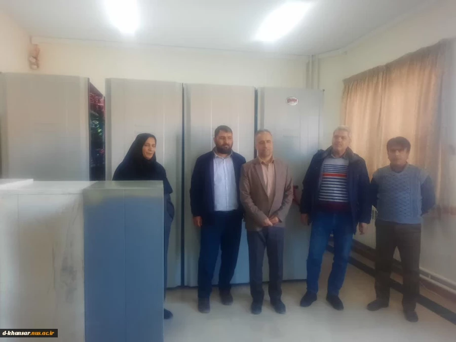 بازدید معاونت اداری و مالی دانشگاه فنی و حرفه ای استان اصفهان از آموزشکده فنی و حرفه ای دختران خوانسار  4