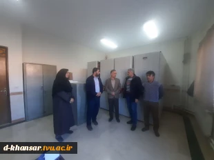بازدید معاونت اداری و مالی دانشگاه فنی و حرفه ای استان اصفهان از آموزشکده فنی و حرفه ای دختران خوانسار  5