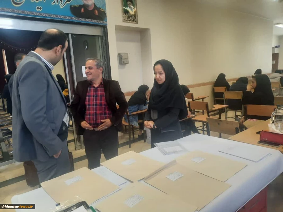 بازدید نماینده نظارت و ارزیابی دانشگاه فنی و حرفه ای استان اصفهان 5