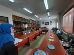 برگزاری  جلسه هماهنگی ریاست آموزشکده با دانشجویانی که به عنوان عوامل اجرایی در انتخابات مشارکت دارند. 3