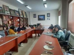 برگزاری  جلسه هماهنگی ریاست آموزشکده با دانشجویانی که به عنوان عوامل اجرایی در انتخابات مشارکت دارند. 4