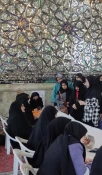 حضور پرشور دانشجویان در پای صندوق های رای 2