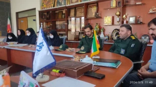 تقدیر از اساتید با حضور فرمانده ی محترم سپاه   2
