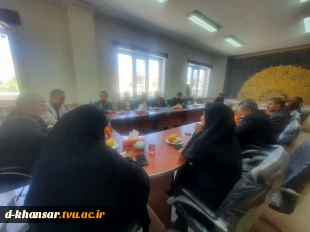 نشست قرارگاه عفاف و حجاب شهرستان خوانسار  3