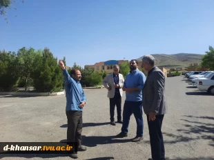 بازدید معاونت اداری و مالی دانشگاه فنی و حرفه ای استان اصفهان از آموزشکده فنی و حرفه ای دختران خوانسار     4