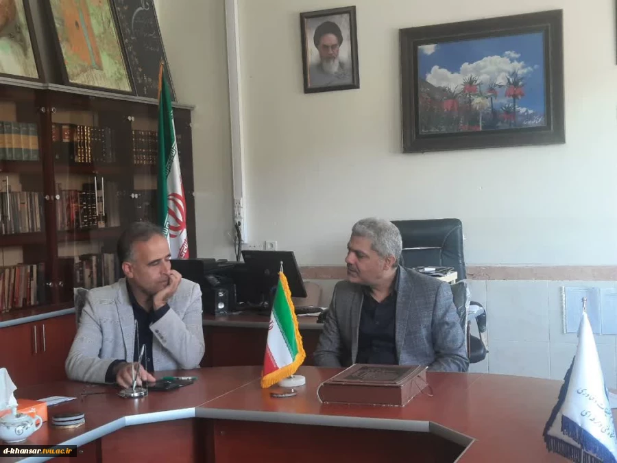 بازدید معاونت اداری و مالی دانشگاه فنی و حرفه ای استان اصفهان از آموزشکده فنی و حرفه ای دختران خوانسار     7