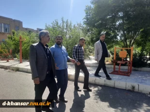 بازدید معاونت اداری و مالی دانشگاه فنی و حرفه ای استان اصفهان از آموزشکده فنی و حرفه ای دختران خوانسار     12
