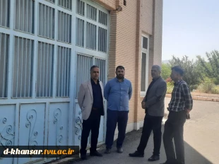 بازدید معاونت اداری و مالی دانشگاه فنی و حرفه ای استان اصفهان از آموزشکده فنی و حرفه ای دختران خوانسار     16
