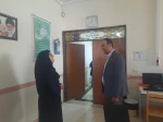 بازدید نماینده  نظارت و ارزیابی دانشگاه فنی و حرفه ای  استان اصفهان از آموزشکده فنی دختران خوانسار 6