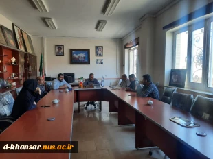 برگزاری جلسه هم اندیشی با اساتید جهت برگزاری دوره های آموزش آزاد                                                                                                                      2