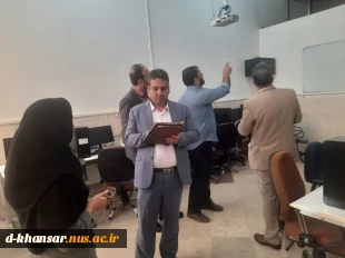 بازدید هیات نظارت، ارزیابی آموزش عالی استان اصفهان از آموزشکده ملی مهارت دختران خوانسار                                                                                                                             3