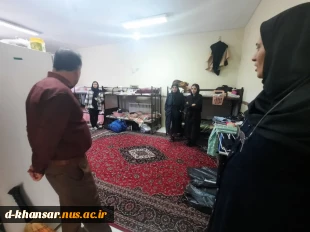 بازدید ریاست و کارکنان از خوابگاه دانشجویی به مناسبت روز دانشجو       5