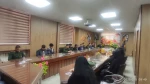 دیدار جمعی از دانشگاهیان شهرستان خوانسار با فرمانده سپاه ناحیه مقاومت به مناسبت ولادت امام حسین (ع) 2