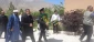کاروان حامل پرچم  متبرک حرم امام رضا (ع) در آموزشکده ملی مهارت دختران خوانسار