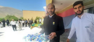 کاروان حامل پرچم  متبرک حرم امام رضا (ع) در آموزشکده ملی مهارت دختران خوانسار 2