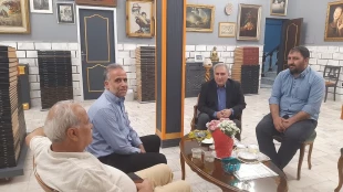 نشست بررسی تشکیل مجمع خیرین با حضور آقای فاضل و مسئولان آموزشکده خوانسار 4