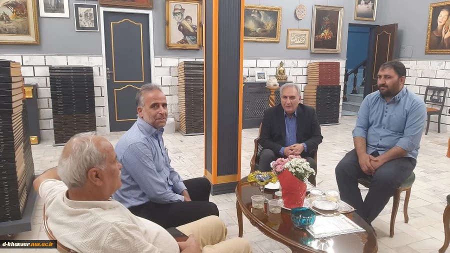 نشست بررسی تشکیل مجمع خیرین با حضور آقای فاضل و مسئولان آموزشکده خوانسار 4