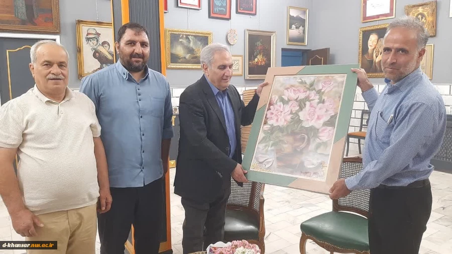 نشست بررسی تشکیل مجمع خیرین با حضور آقای فاضل و مسئولان آموزشکده خوانسار 5