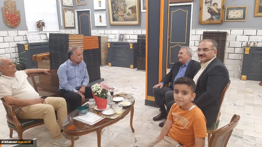 نشست بررسی تشکیل مجمع خیرین با حضور آقای فاضل و مسئولان آموزشکده خوانسار 7